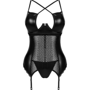 19373-Obsessive_Norides_corset_and_thong_black_sexy